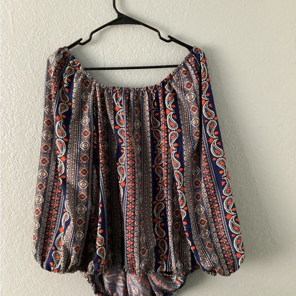 Bloomchic Patterned Women's Blouse - image 4